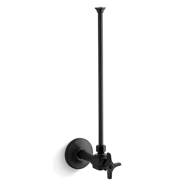 Вентиль Kohler 7637-BKB, угловой, черный матовый
