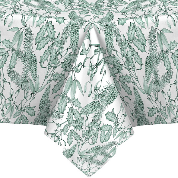 Скатерть прямоугольная Textile Bloom 150х300 см