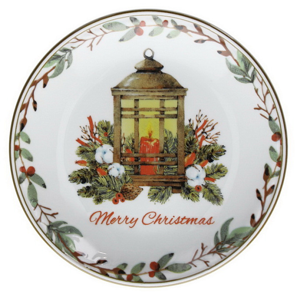 Блюдо для торта "Christmas Candle" 31 см