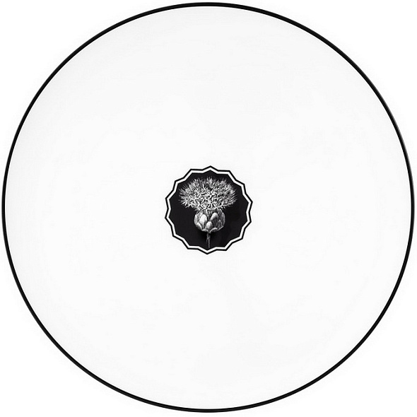 Блюдо сервировочное Herbariae 33 см, белое