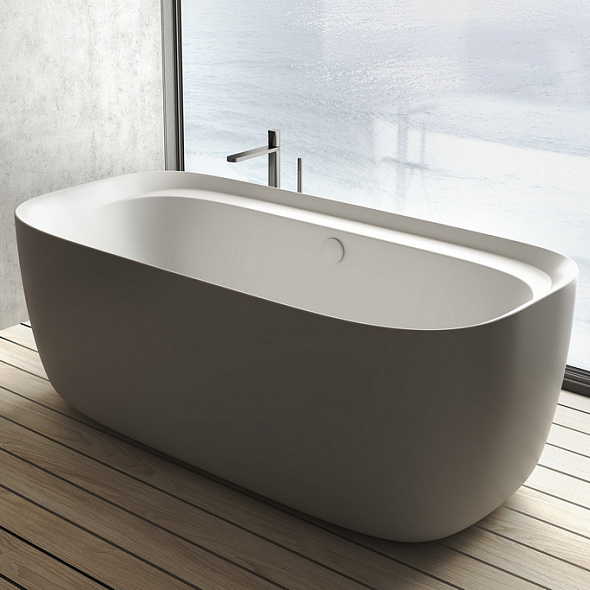 Ванна акриловая Kolpa-San Lux FS, 170x85, отдельностоящая, с сифоном