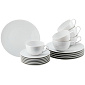 Набор чайный на 6 персон TAC Gropius White, 18 предметов