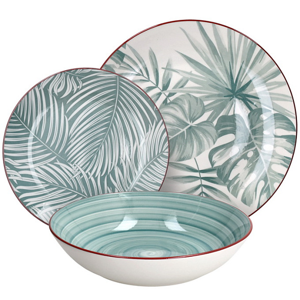 Набор посуды на 6 персон Madison Exotic, 18 предметов