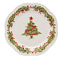 Тарелка салатная Natal 21 см