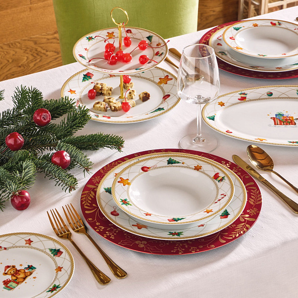 Этажерка Christmas Fairy Tale 25х27 см, 2 уровня