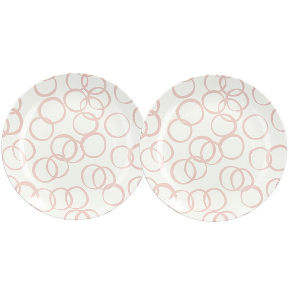 Набор тарелок столовых Madison Idol Rose 27 см, 2 шт