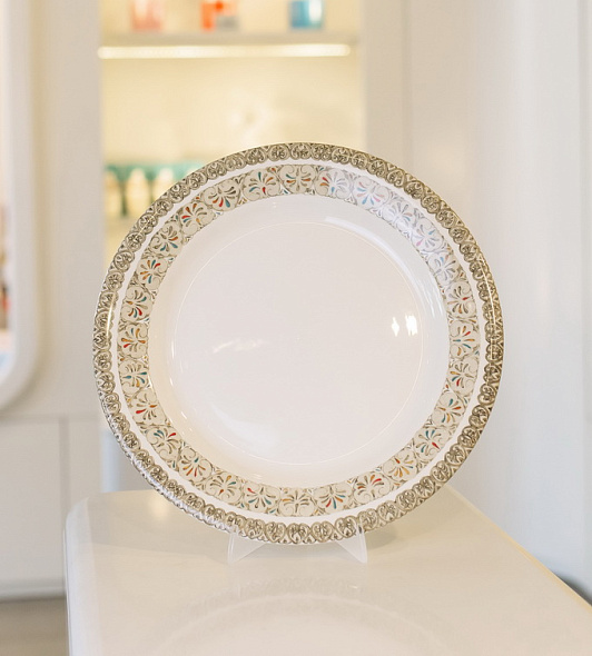 Набор тарелок столовых Chevaux du vent 27,4 см, 4 шт