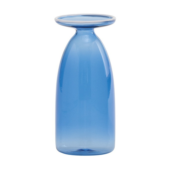 Ваза Un Fiore 13 см, голубая