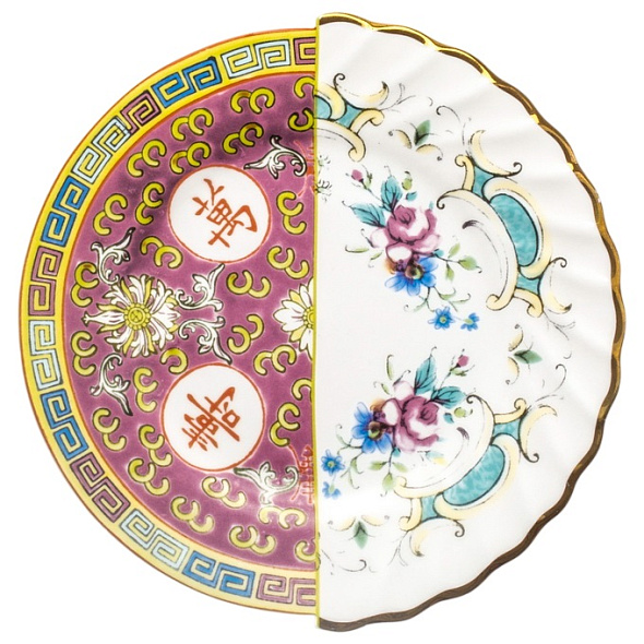 Тарелка салатная Eudossia Hybrid 20 см