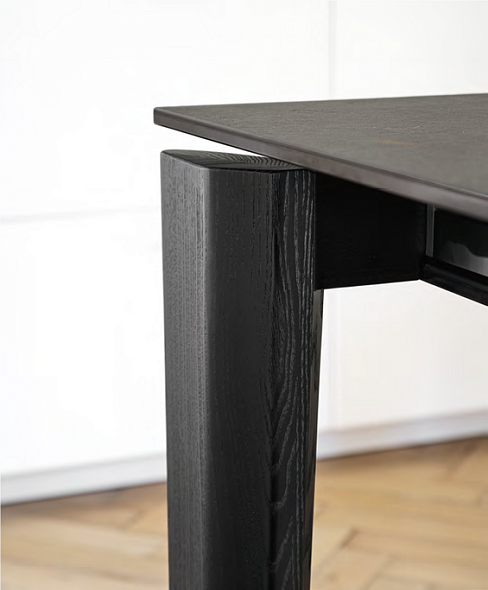 Стол Calligaris Dogma 160(220)х90, Calacatta Black