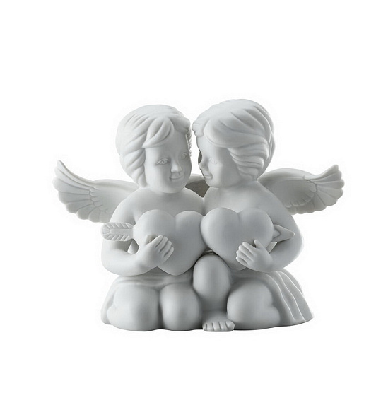 Фигурка "Два ангела с сердцем" 14,5 см