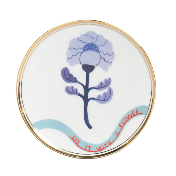 Блюдце "Пион" Botanica 15 см