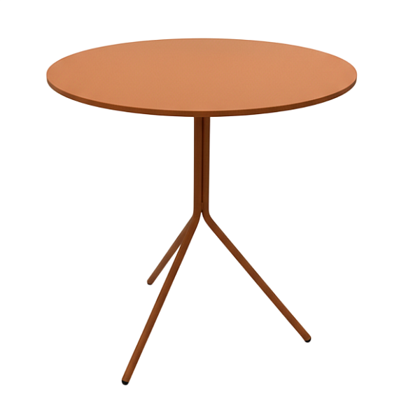 Стол журнальный Pedrali Lamiera 70х70, Terracotta