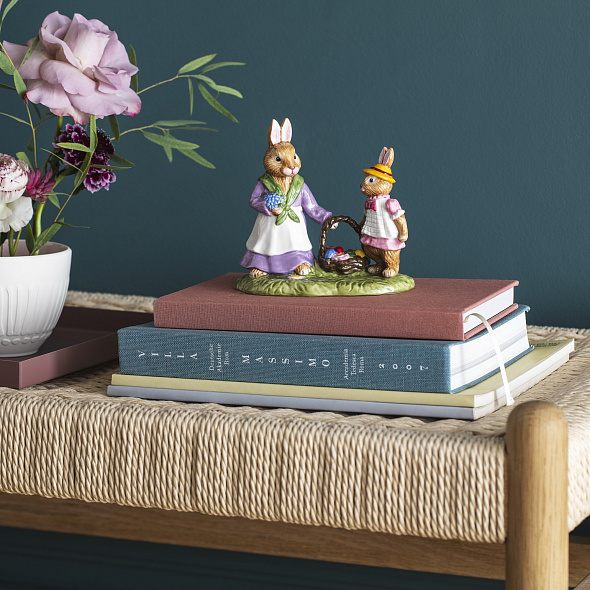 Фигурка "Цветочный луг" Bunny Tales 13x8х12 см