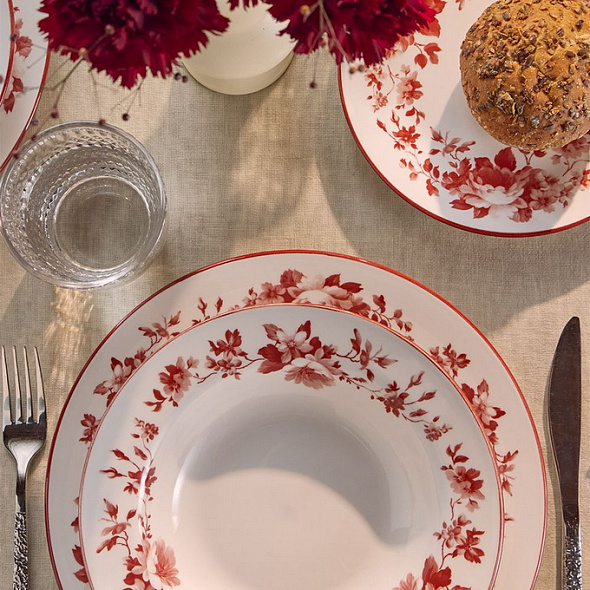 Набор посуды на 6 персон New Olimpia Charlotte, 18 предметов