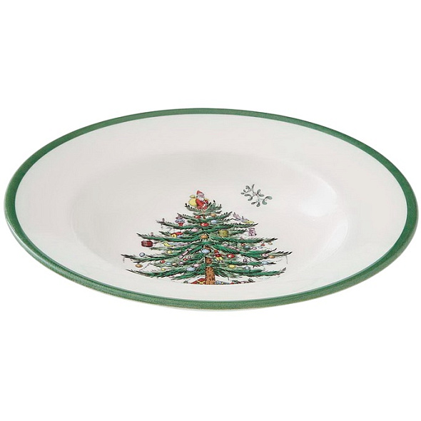 Набор тарелок глубоких Christmas Tree 23 см, 4 шт