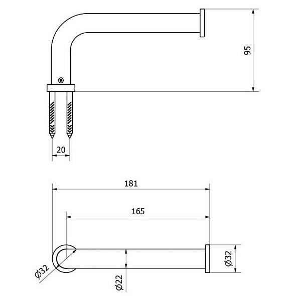 Держатель для туалетной бумаги iB Rubinetti Officina OF011SS, никель матовый