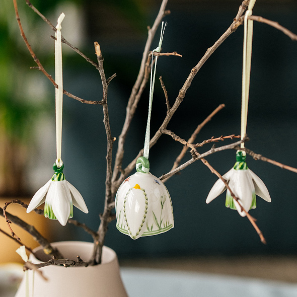Фигурка-колокольчик "Подснежник" 7 см