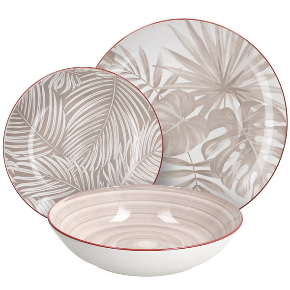 Набор посуды на 6 персон Madison Exotic, 18 предметов