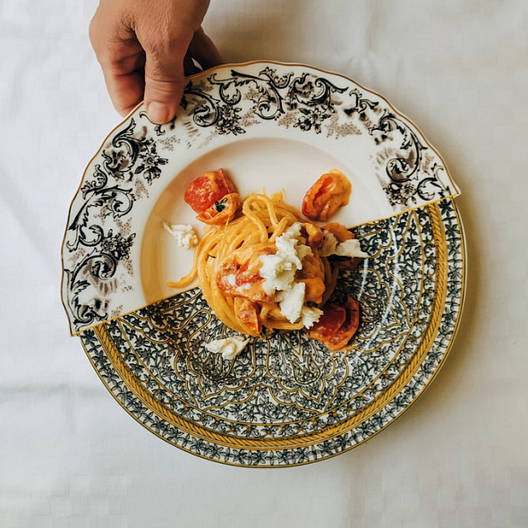 Тарелка глубокая Agroha Hybrid 25 см