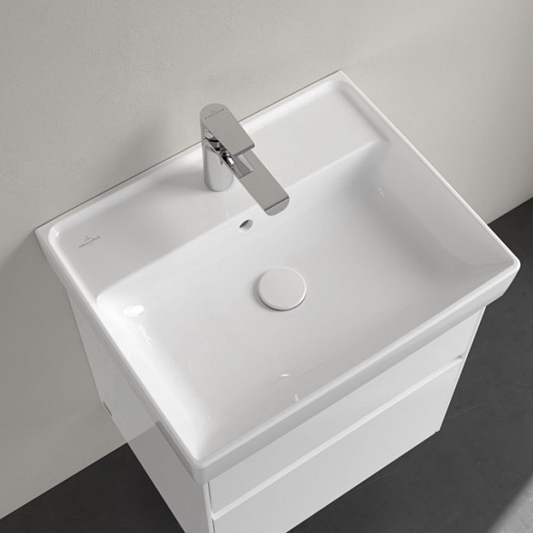 Раковина подвесная Villeroy & Boch Collaro 55х44, CeramicPlus, 4A3355R1, из TitanCeram