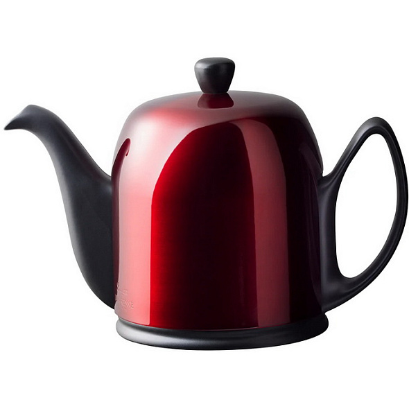 Заварник Salam Noire 1 л, черный/красный