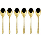 Набор ложек кофейных Venezia Gold, 6 шт