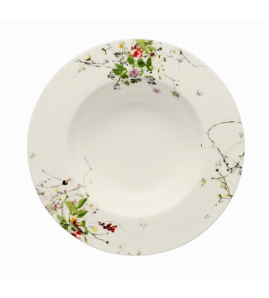 Тарелка глубокая Brillance Fleurs Sauvages 23 см