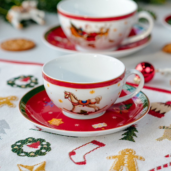 Блюдце универсальное Happy Wintertime 16 см