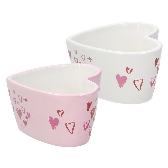 Чаша "Сердце" 10х10х6 см, цвет в ассортименте