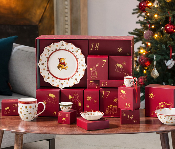 Адвент-календарь Villeroy & Boch Christmas Toy's Memory, 24 предмета