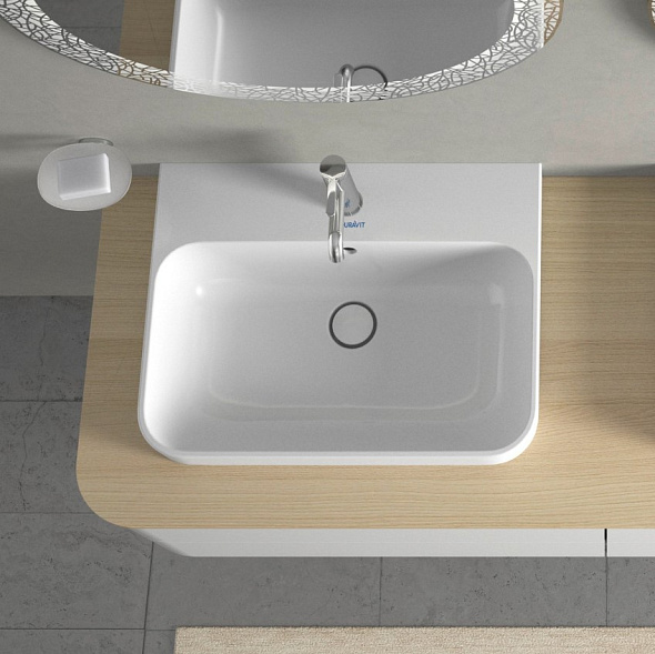 Раковина Duravit Happy D.2 Plus 60х46 2360600000, накладная, белая