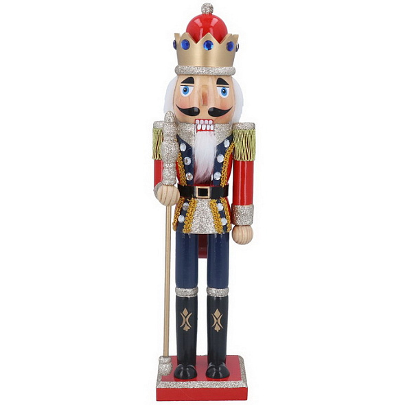 Фигурка "Щелкунчик с посохом" 38 см