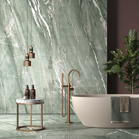 Керамогранит Imola The room 60х120 N, Tiffany Green, 6,5 мм