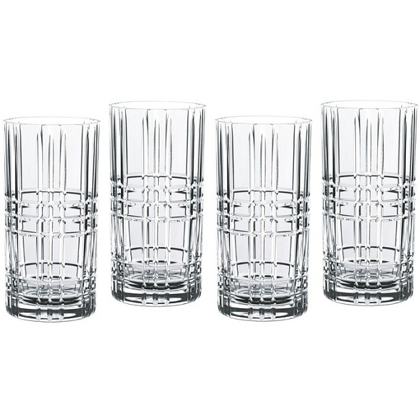 Набор бокалов лонгдринк Square 445 мл, 4 шт