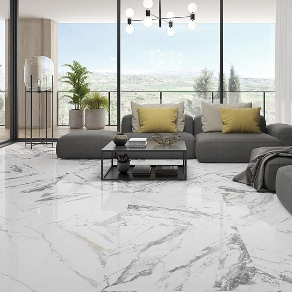Керамогранит Prissmacer Tinenza 60х120, White, 10,5 мм
