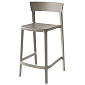 Стул полубарный Calligaris Skin Matt Taupe