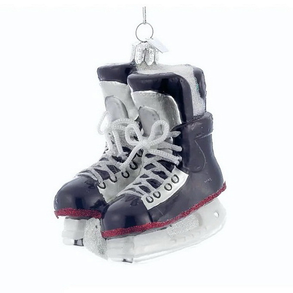 Игрушка на елку "Хоккейные коньки" 10,8 см