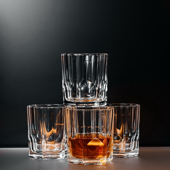 Набор бокалов для виски Aspen 324 мл, 4 шт