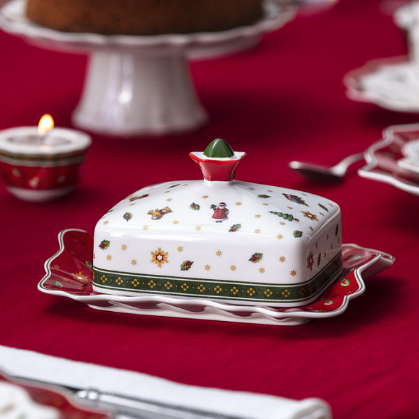 Масленка с крышкой Toy's Delight  19х16 см