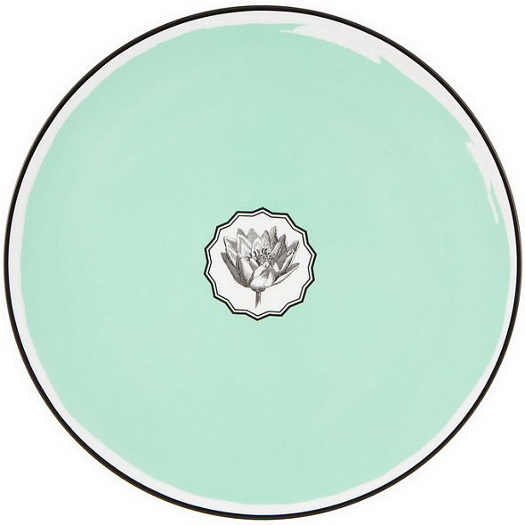 Блюдо сервировочное Herbariae by Christian Lacroix 33 см, зеленое