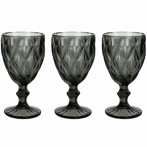 Набор бокалов Glass Rombus 320 мл, 3 шт