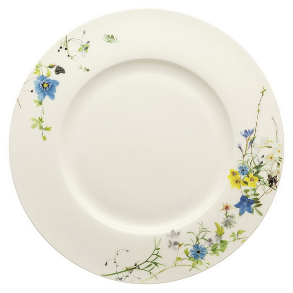 Тарелка столовая Brillance Fleurs des Alpes 28 см