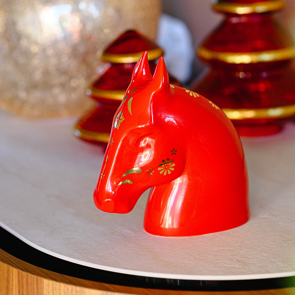 Статуэтка "Лошадь" 15х15х14 см (китайский гороскоп)