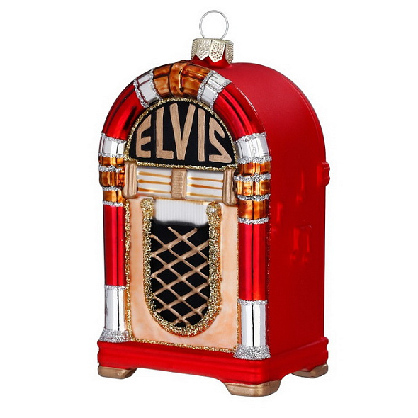 Елочная игрушка "Музыкальный автомат" 10,5 см