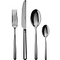 Набор столовых приборов Linear Black, 24 предмета