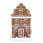 Фигурка "Пряничный таунхаус" с подсветкой 21х12х10 см