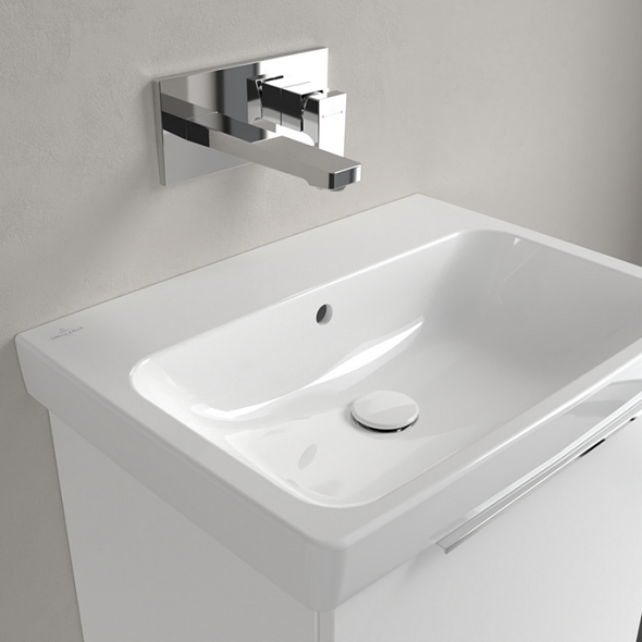 Раковина встраиваемая Villeroy & Boch Architectura 60х45, CeramicPlus, 4A8762R1, белая