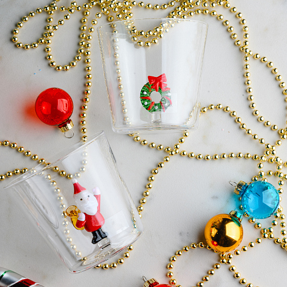 Стакан "Санта с мешком" Christmas Tales 350 мл