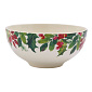 Салатник порционный Botanic Garden Christmas Holly 16 см, орнамент
